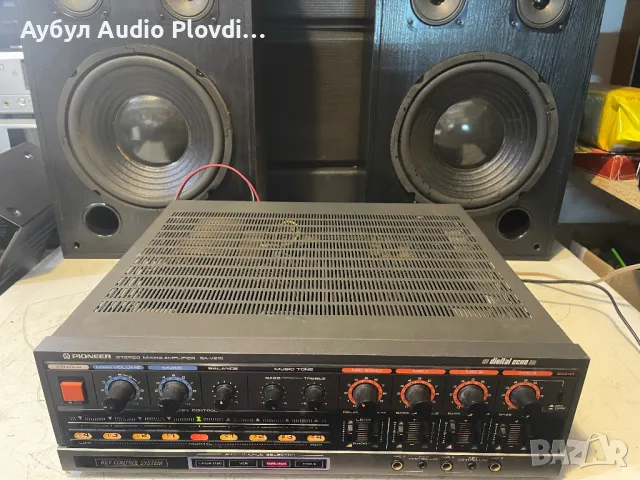 PIONEER Стерео миксиращ караоке усилвател SA-V210, снимка 5 - Ресийвъри, усилватели, смесителни пултове - 49697574