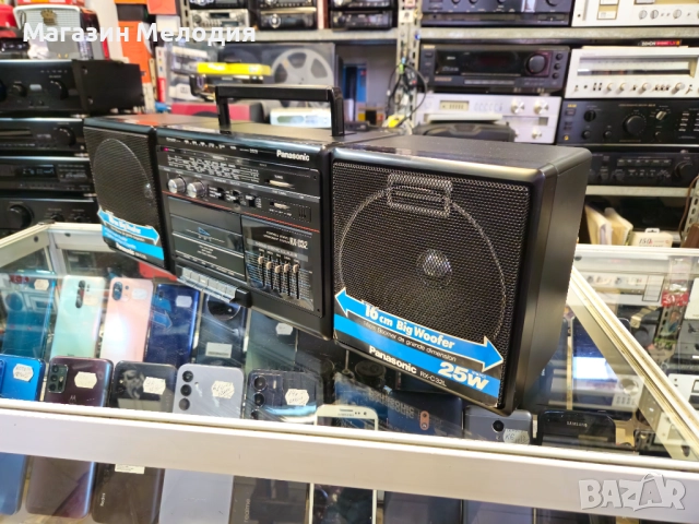 Радиокасетофон Panasonic RX-C32 В отлично техническо и визуално състояние., снимка 11 - Радиокасетофони, транзистори - 47518323