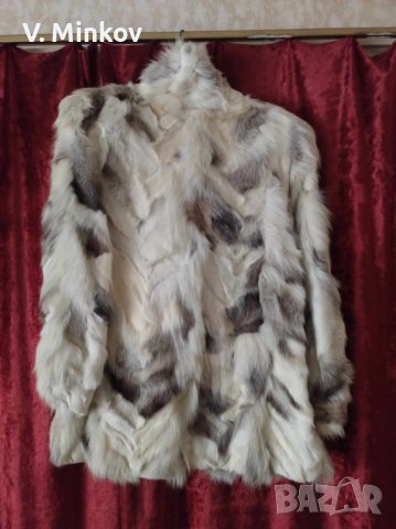 Дамско кожено палто, снимка 5 - Палта, манта - 41632212