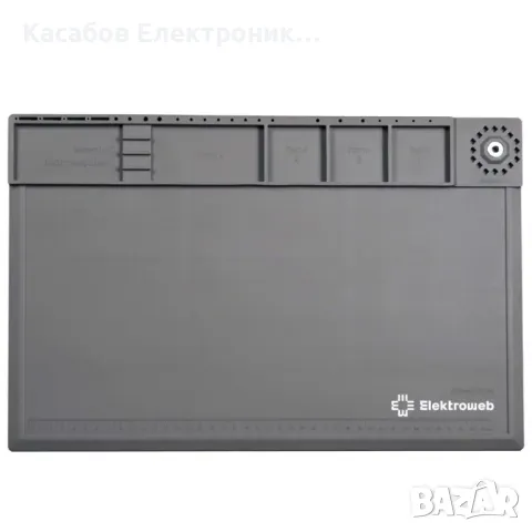 Силиконова сервизна подложка за запояване - сива 460х310мм, снимка 7 - Друга електроника - 47913663