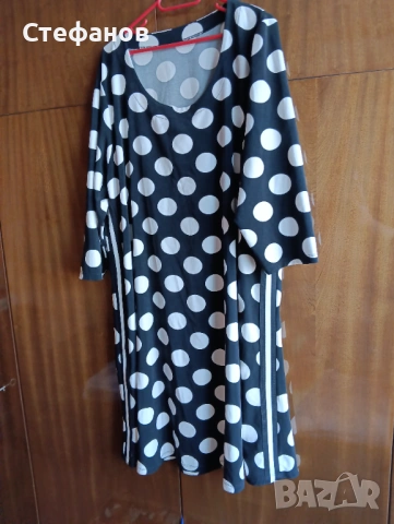 Красива, нова, макси рокля на точки , снимка 8 - Рокли - 53837747