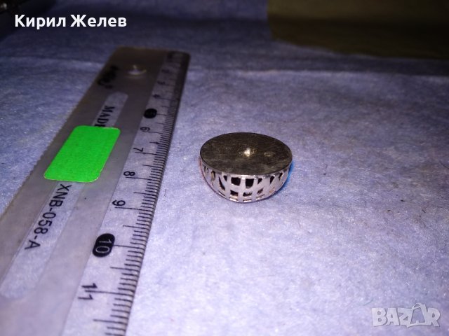 ПОСРЕБРЕНА АЖУРНА АРТ АПЛИКАЦИЯ - БЛАГОРОДНА НЕРЪЖДАЕМА СТОМАНА 25765, снимка 4 - Други - 39226308