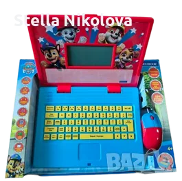 Двуезичен образователен лаптоп Lexibook, с мишка и екран, 124 дейности, снимка 3 - Образователни игри - 55882107
