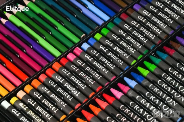 Комплект за рисуване – 150 части, снимка 3 - Рисуване и оцветяване - 53372788