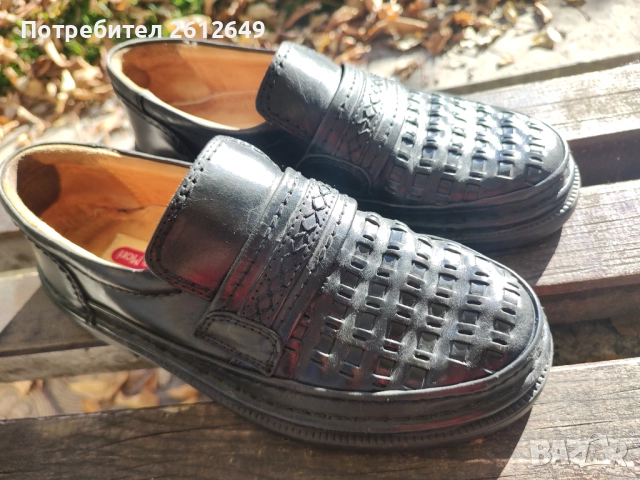 кожени обувки