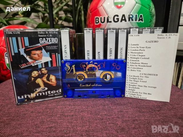 Качествени аудио касети с хубава музика от 90-те + подарък, снимка 7 - Аудио касети - 52737284