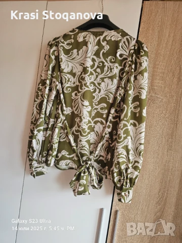 Дамска Официална / Елегантна Блуза - Made in Italy , снимка 5 - Блузи с дълъг ръкав и пуловери - 51019023