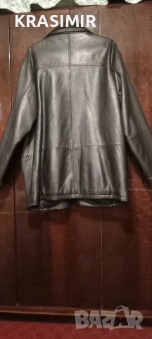Кожено Манто "Line A" XXXXL, снимка 3 - Якета - 53106639