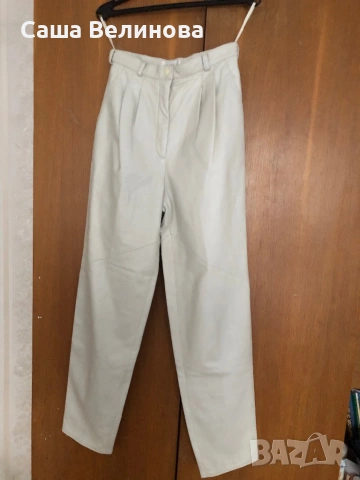 Кожен панталон