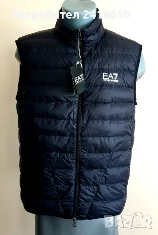 Emporio Armani EA7 Down Vest Mens Size M 2бр НОВО!  ОРИГИНАЛ Мъжки Пухени Елеци!, снимка 12 - Якета - 55650347