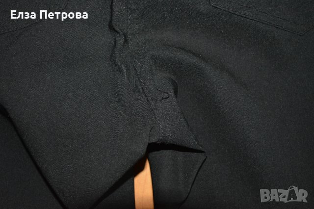 Пролетно - есенен черен панталон, снимка 4 - Панталони - 42322305