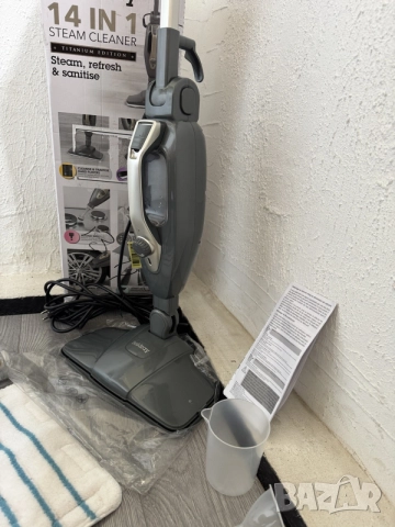 Мултифункционална Парочистачка и Парен Моп Beldray Titanium 14в1 1300W Пароструйка!, снимка 5 - Парочистачки и Водоструйки - 55771915