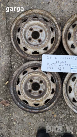 ОПЕЛ 2 джанти 13 цола, снимка 3 - Гуми и джанти - 48920351