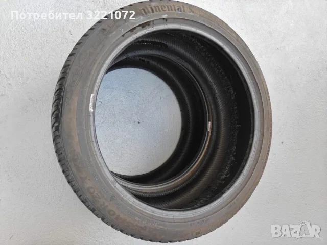 Всесезонни гуми, 2 бр. - Continental, All Season Contact 255/40 R20, 101Y, XL .dot5122, M&S, снимка 3 - Гуми и джанти - 55824705
