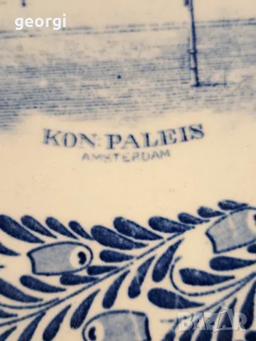 холандска декоративна порцеланова чиния   22/2, снимка 4 - Декорация за дома - 49183177