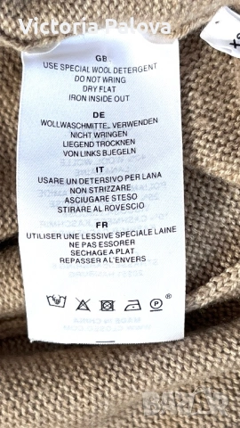 Премиум пуловер с половин яка CLOSED с кашмир, снимка 11 - Блузи с дълъг ръкав и пуловери - 53713477