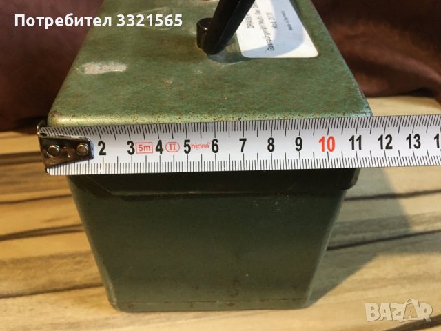 Кутия от немски газ детектор, снимка 10 - Антикварни и старинни предмети - 41787103