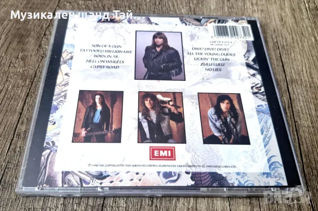 Компакт Дискове - Рок - Метъл: Bruce Dickinson – Tattoed Millionaire, снимка 2 - CD дискове - 56079454