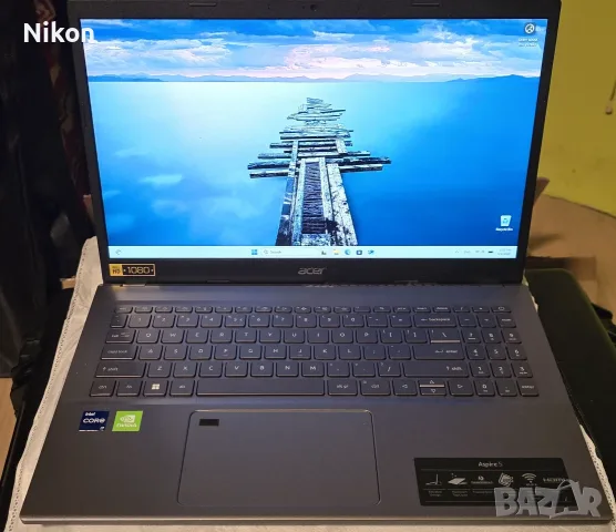 Лаптоп Acer Aspire 5 A515-57G Intel Core i7 - 12th Gen с водео карта NVIDIA GeForce MX5