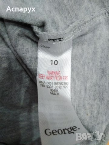 Блуза / Тениска за бременни сива George, снимка 3 - Дрехи за бременни - 39639611
