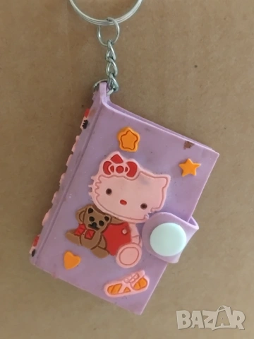 Hello Kitty детски ключодържател мини тефтерче, снимка 2 - Образователни игри - 53078425