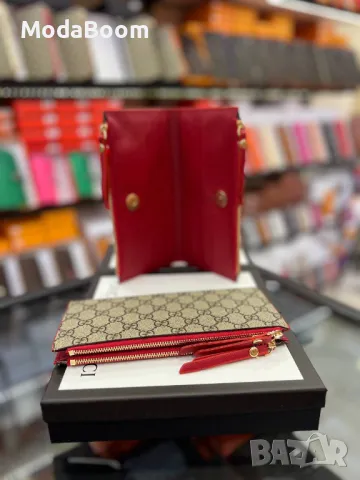 Gucci дамски портмонета с кутия , снимка 3 - Портфейли, портмонета - 48122529