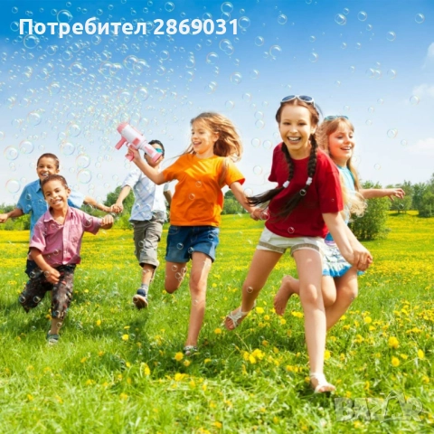 Машина за сапунени мехурчета – Базука (Bubble Gun Bazooka), снимка 5 - Други - 52714390
