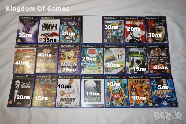 Игри за PS2 Spyro/Reservoir Dogs/Rampage/Animaniacs/Portal Runner/Nicktoons/Top Trumps/