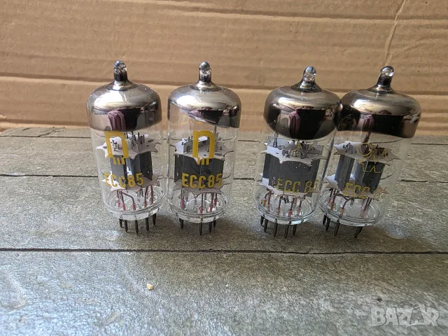 Нови 2броя радиолампи RFT ECC85 , използвани 2броя радиолампи RFT ECC85. 