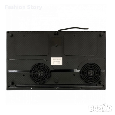 Двоен индукционен котлон Royalty Line RL-DIP4000.2 - 1400W+2000W, 80°C- 270°C, Кристална плоча, Тайм, снимка 5 - Котлони - 51913433
