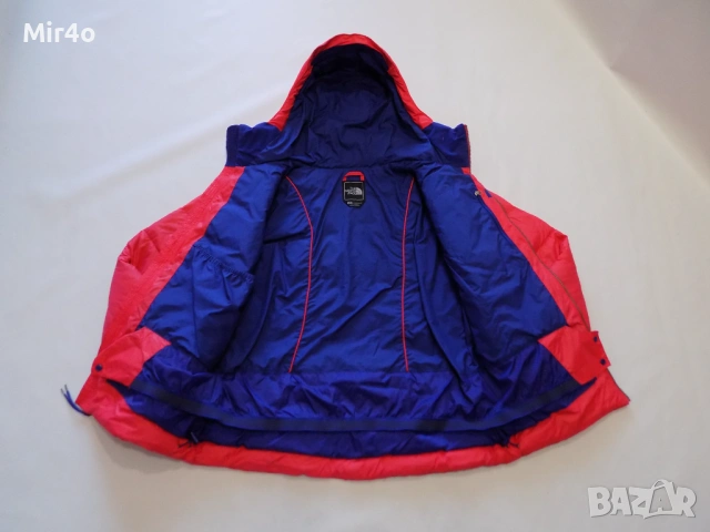 зимно пухено ски яке the north face 550 палто худи горнище суичър туризъм планина дамско оригинал L, снимка 4 - Якета - 49245436
