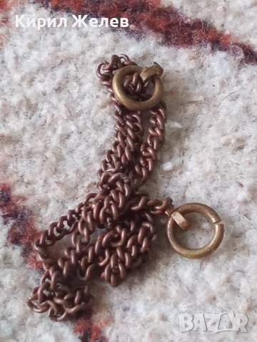 Стар кюстек за джобен часовник 31484, снимка 3 - Антикварни и старинни предмети - 52163274