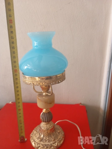 Винтидж настолна лампа, снимка 4 - Настолни лампи - 53731779