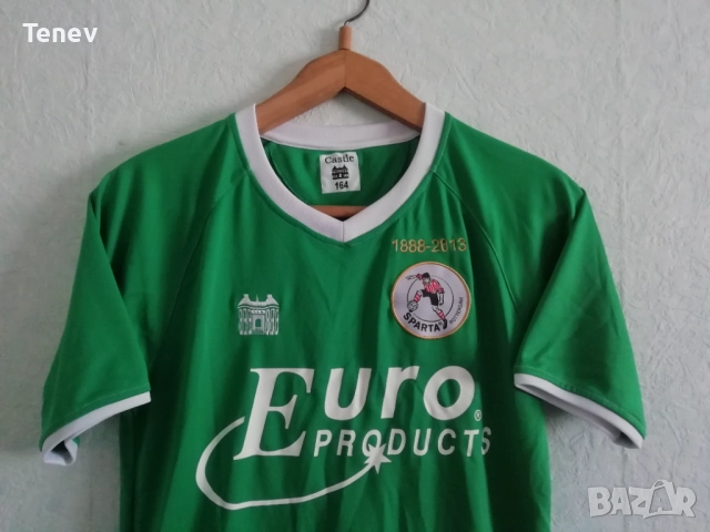 Sparta Rotterdam оригинална юбилейна тениска фланелка футболна Спарта Ротердам 125 години 1888-2013 , снимка 3 - Тениски - 52914197
