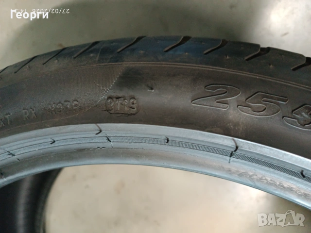 2бр.летни гуми 255/35/20 Pirelli, снимка 4 - Гуми и джанти - 53666665