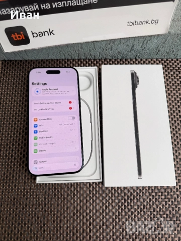 НОВ!! ЛИЗИНГ 80лв/м•iPhone 17 AIR 256 BLACK* айфон 17 AIR 256 BLACK, снимка 7 - Apple iPhone - 51942415