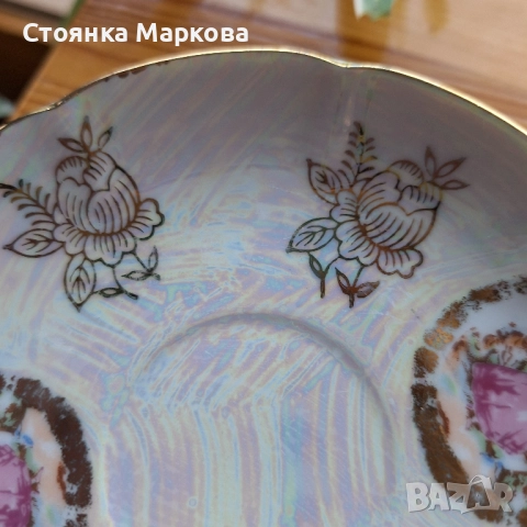 Винтидж порцеланови чинийки, снимка 4 - Чинии - 52552628