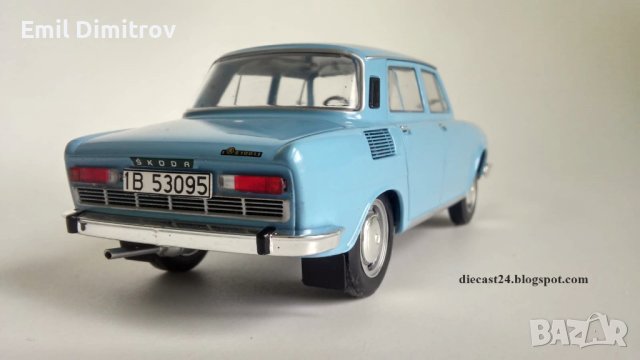 Колекционерско моделче на SKODA 100L в мащаб 1:24, снимка 5 - Колекции - 41344865