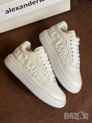 дамски маратонки от естествена кожа Alexander Wang 