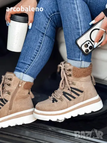 Дамски изолирани трекинг обувки COZYLOFT, 2цвята , снимка 9 - Дамски ежедневни обувки - 47656689