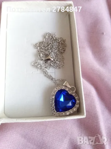 Колие с кристали , снимка 2 - Колиета, медальони, синджири - 48669051