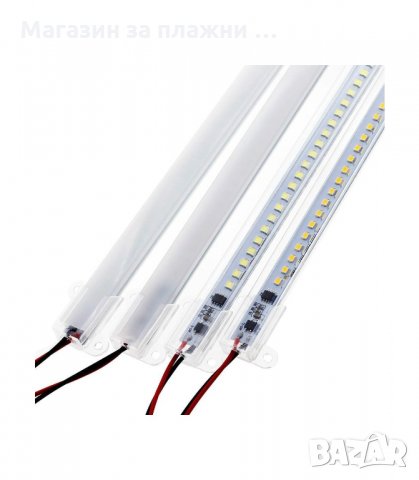 ТВЪРДА LED ЛЕНТА ЗА КУХНЕНСКИ ШКАФ НА 220V С PVC КОРПУС - код 2798, снимка 12 - Лед осветление - 34152576