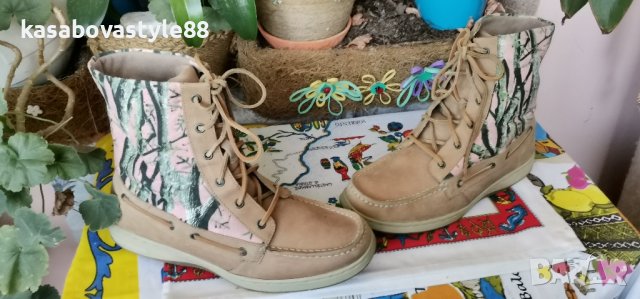 Maul Island 40.5н Боти Естествена кожа , снимка 8 - Дамски боти - 42589251