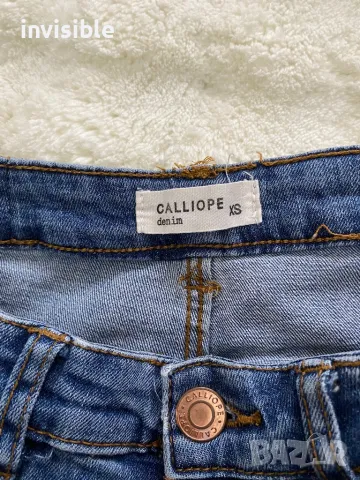 Дънки с висока талия, снимка 3 - Дънки - 48649602