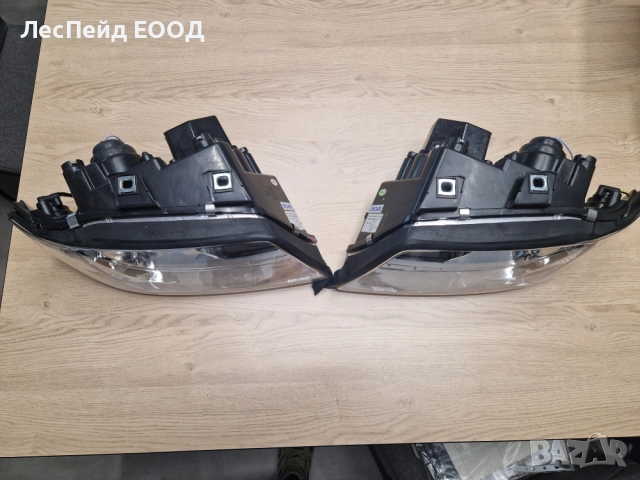 Комплект фарове дневни LED TFL оптика Audi A6 тип 4B 97-01 хром, снимка 4 - Части - 51961490