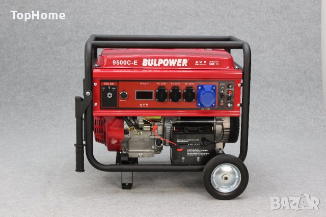 Генератор За Ток Газ-Бензин BULPOWER 8.5kW - Монофазен , снимка 5 - Генератори - 41139546