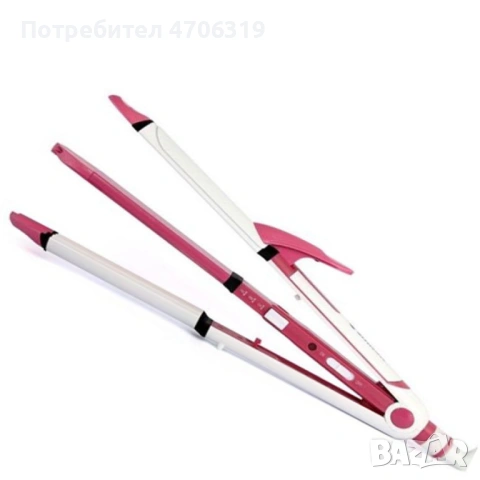 Преса за коса 3в1