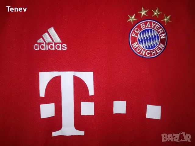 Bayern Munich Adidas 2015/2016 оригинална тениска фланелка Байерн Мюнхен , снимка 3 - Тениски - 48457023