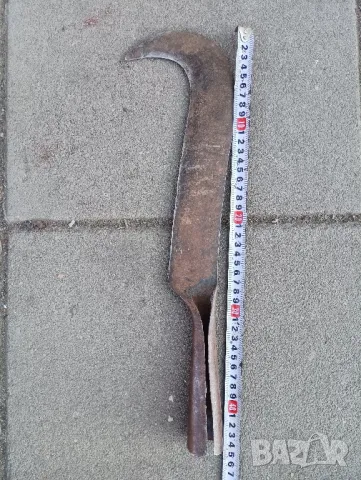 Стар ръчно кован косер. , снимка 4 - Колекции - 49058345