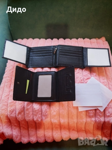 Портфейли -естествена кожа , снимка 3 - Портфейли, портмонета - 51869388